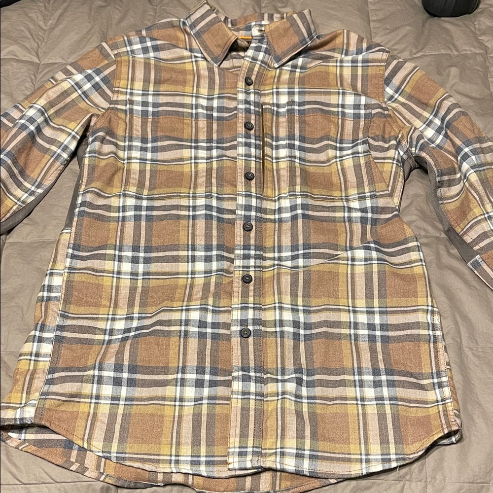 Men's Ridgecut toughwear Plaid Button-Down Shirt